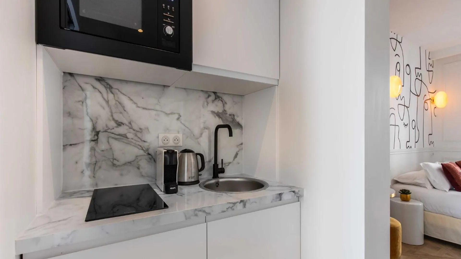 Charming Studio - 2P - Pigalle Sacre-C Ur Paris France