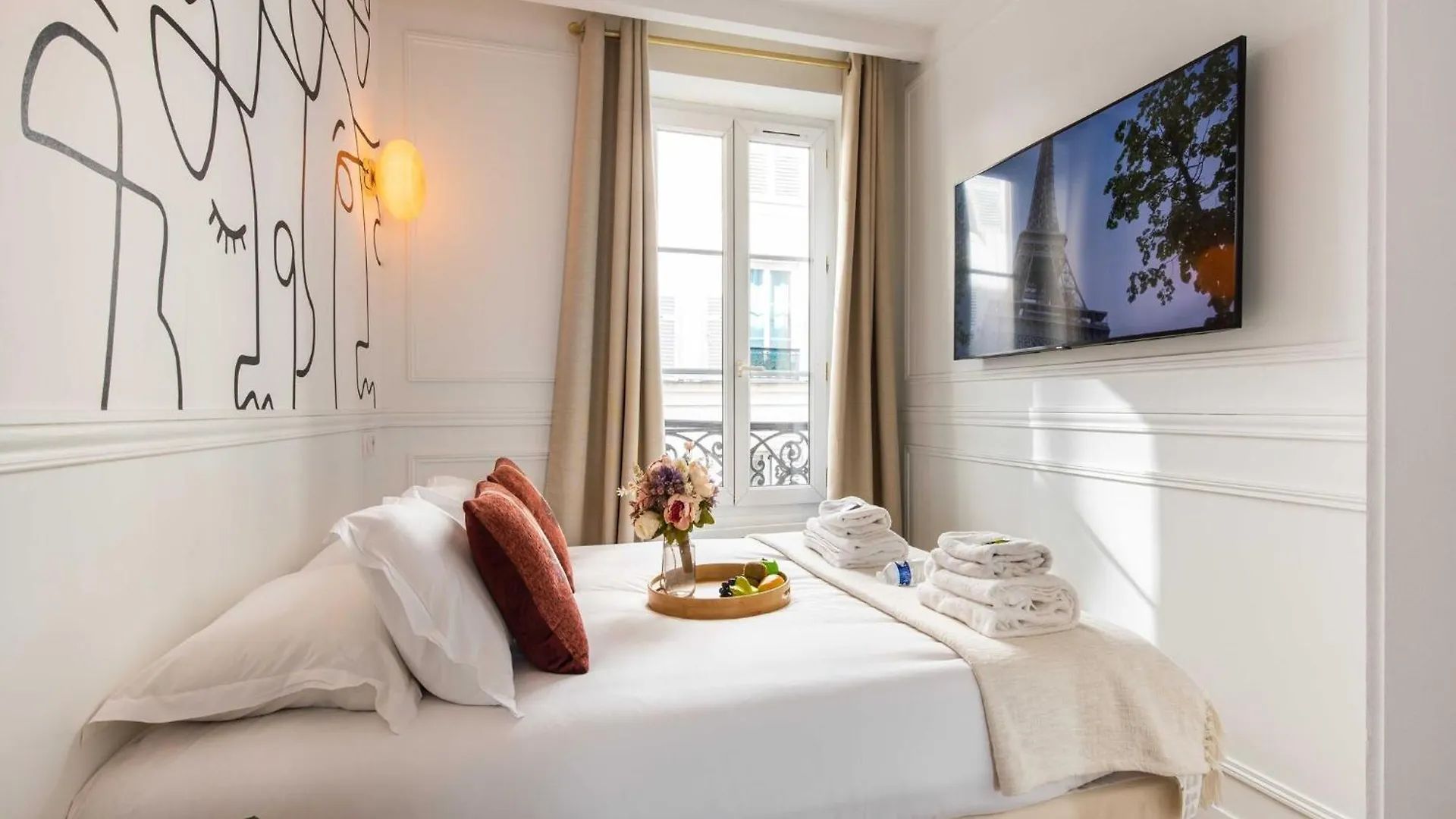 Apartment Charming Studio - 2P - Pigalle Sacre-C Ur Paris
